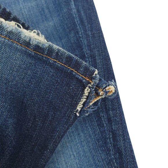 Lucky Brand Jeans READ Sweet N Low Women Size 6 / 28 Mid Rise Boot Cut Dark Wash - Picture 5 of 13